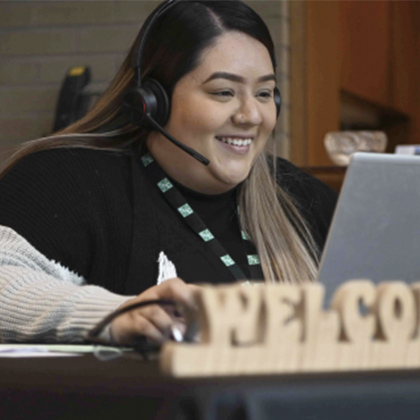 welcome, visitor desk, check-in, secretary, careers, job 