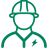icon of an electrician icon of an electrician
