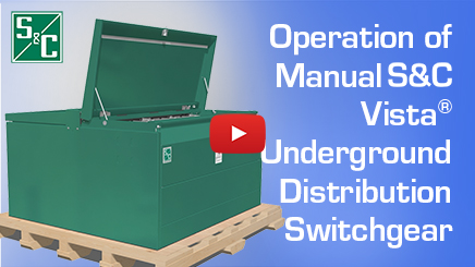 Operation of Manual S&C Vista® Underground Distribution Switchgear