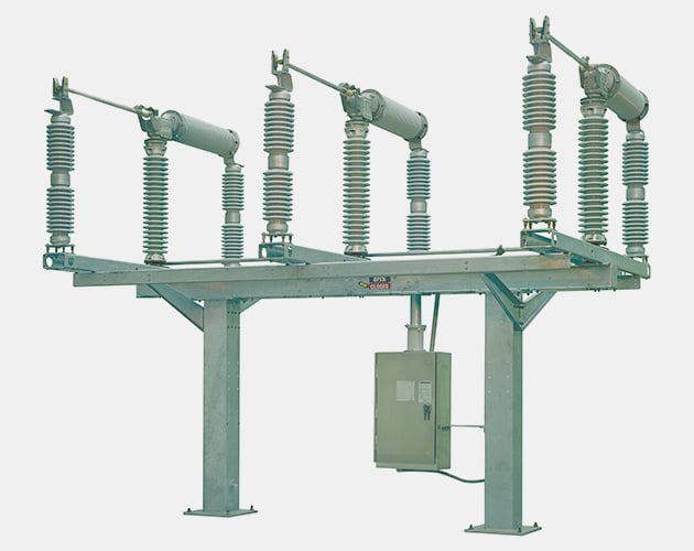 Series 2000 Circuit-Switcher Series 2000, Circuit Switcher, Model 2010, fault interrupting, transformer switching, protection